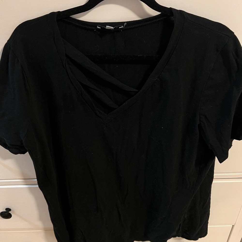 White Birch V Neck